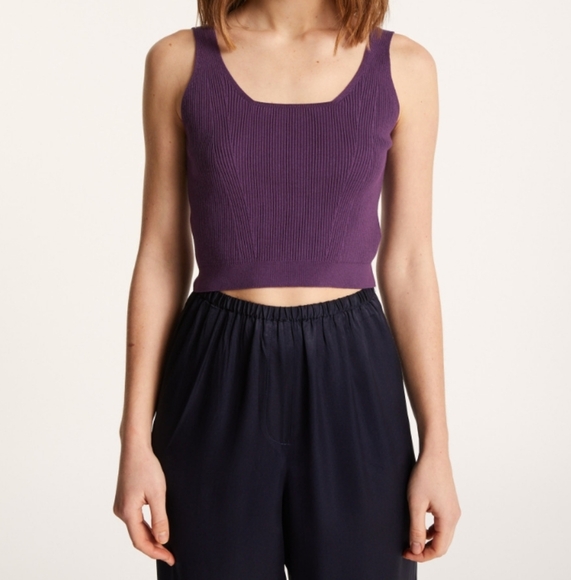 Babaton Tops - Aritzia Babaton Sculpt Crop Tank Top